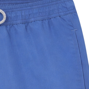 Shorts de Baño Casuales para Hombre, Color Azul Oscuro, Secado Rápido, Ecológicos, Ligeros, para Playa, Cintura Elástica con Cordón, Prácticos Laterales - Product Image 3