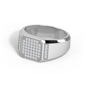 IGI GIA certificado 925 Plata mujer 3 quilates Moissanite diamante anillo Unisex oro personalizable boda-regalo - Product Image 3