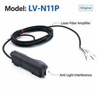 Sensor Láser LV-N11P con Amplificador de Fibra de Alta Precisión para Detección Industrial, Anti-Interferencia de Luz