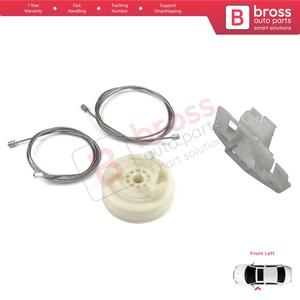 Juego de Reparación de Elevalunas Eléctrico BWR423, Puerta Delantera Izquierda para Scenic Grand Scenic MK2 JM0/1 2003-2009, 4/5 Puertas, 8200118777 - Product Image 4
