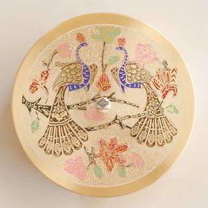 IndianArtVilla Boîte à épices en laiton fabriqué à la main avec couvercle-Ustensiles de cuisine et vaisselle, 7.5 pouces - Product Image 3