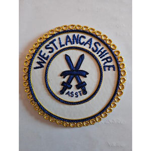 Masonic West Lancashire Craft Provincial Delantal Insignias - Product Image 4