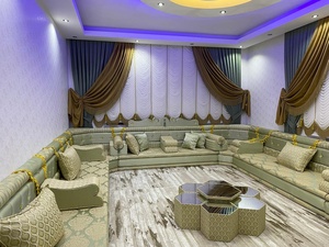 Modern Moroccan Majlis Sofa Arabic Home Living Room Furniture for Hall Maghribi Majles Arabia Mejalis - Product Image 2