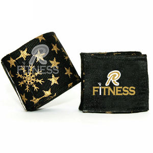 ผ้าพันมือชกมวยแบบกำหนดเอง ผ้าฝ้ายยืดหยุ่น ระบายอากาศได้ดี น้ำหนักเบา 1.5/3/5 เมตร สำหรับมวยไทย ต่อสู้ ฝึกซ้อม ป้องกัน - Product Image 1