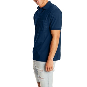 Polo de golf personnalisé pour homme en 100 % coton – Polo uni vierge avec logo imprimé ou brodé sur mesure - Product Image 5
