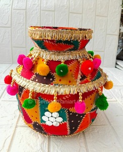 Punjabi Phulkari Jaggo Set para Punjabi Sikh Wedding Ghadoli Chaj Danda Sangeet Jaggo Night Punjabi Wedding Sangeet Essentials - Product Image 3