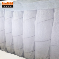Unité de ressorts ensachés pour canapé de marque Lian Rou, livraison rapide depuis Guangzhou, en acier à haute teneur en carbone, durable, antirouille, taille personnalisable, luxe