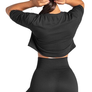 Nurak 2025, mallas cortas para mujer, mallas de camiseta de Color sólido y patrón de alta calidad para verano - Product Image 2