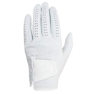 Gants de golf en cuir de mouton pour hommes, avec crochet, respirant, logo personnalisé, équipement de sport, prix de gros, cuir intégral antidérapant - Product Image 2