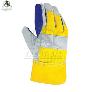 Guantes de Seguridad de Cuero de Alta Calidad, Cómodos y Transpirables, Sin Silicona, Tamaño/Color/Logotipo Personalizables, para Hombre - Product Image 4