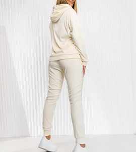 High Quality Full Zip Up Plain Breathable Women Jogger Sets Track Suit Female Gym <b>Tracksuit</b> <b>For</b> Girls <b>for</b> <b>Winter</b> - Product Image 4