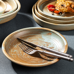 Assiette en céramique <span class=keywords><strong>Arcopal</strong></span> de style japonais classique, personnalisée, sans BPA, compatible lave-vaisselle, changeant de couleur, à pois, couleur thaïlandaise - Product Image 2