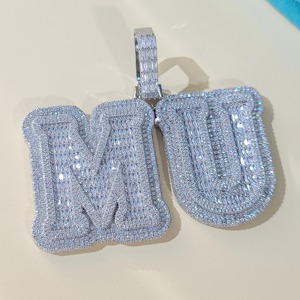 สร้อยคอลิงก์คิวบาไมอามี่สีเหลืองทองมี18KT กำหนดเองได้รับการรับรองจากหินธรรมชาติของขวัญแร็ปเปอร์ทันสมัยสำหรับผู้ชาย - Product Image 3