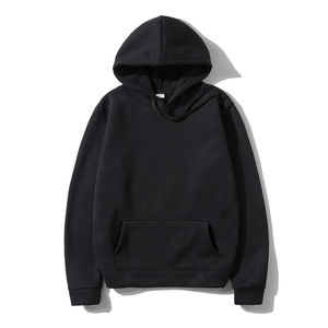 Nueva Sudadera con Capucha Extra Grande Personalizada al por Mayor, Sudadera con Capucha Negra con Estampado 3D en Relieve para Hombre con Logotipo Personalizado - Product Image 4