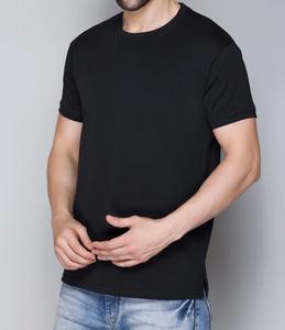 T-shirt en tissu premium pour homme pour la tendance streetwear 100% coton, T-shirt pour homme, coupe ample, personnalisation disponible avec votre logo - Product Image 2