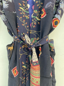 Fabulous Vintage Silk Kimono <b>Robe</b> for Daily Wear or Special Occasions Smooth and Comfortable for Summer Autumn Spring - Product Image 3