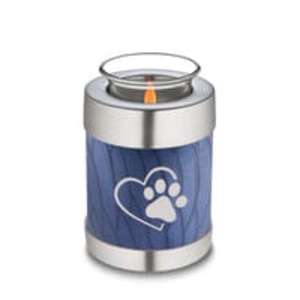 Blue Enamel Tealight Cremation Urn <b>Pet</b> <b>Ashes</b> <b>Keepsake</b> Decorative Urns Dog And Cat Funeral <b>Ashes</b> Metal Urns Supplier - Product Image 5
