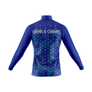 Maillot de Ciclismo Unisex Personalizado de Manga Larga, Transpirable, Absorbente de Humedad, de Secado Rápido, Cortavientos, Talla Grande, Sin Costuras, de Spandex/Poliéster - Product Image 2