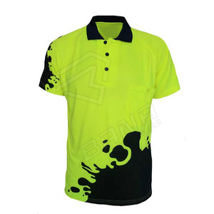 Camisas OEM para hombre Polo Poliéster Spandex Polo Camiseta Hombre Golf Polo Camisetas Logotipo personalizado - Product Image 2