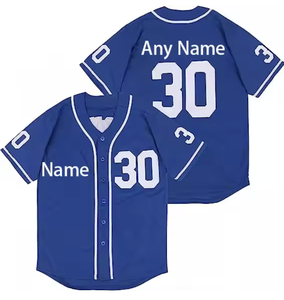 Venta al por mayor 2024 logotipo personalizado talla grande béisbol Jersey transpirable ropa deportiva uniforme conjunto con estilo - Product Image 5