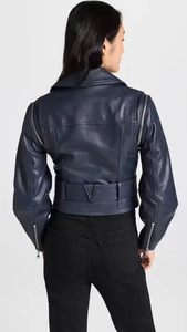 Nueva Chaqueta de Piel de Cordero Ligera para Mujer, Forro de Nailon Transpirable, Venta al Por Mayor, Moda Otoño Invierno - Product Image 6