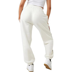 Ensemble de survêtement unisexe personnalisé pour l'hiver, pantalon de jogging respirant et léger 100 % coton, couleur unie, écologique, décontracté, pour tous - Product Image 6