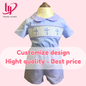 ชุดรอมเปอร์แบบพองแขนสั้นสำหรับเด็กวัยหัดเดินเสื้อผ้าสำหรับเด็ก - Product Image 2