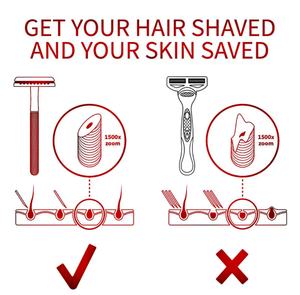 Rasoir de marque privée rasage femmes rasage rasoir rose Double bord sécurité rasage rasoir par ANAAIF - Product Image 6