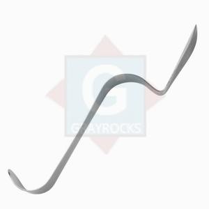 เครื่องถ่างแก้มแบบใช้มือ Gray Rocks Bishop รุ่น -5555-34 ทำจากสแตนเลส สำหรับงานผ่าตัดทางทันตกรรม ได้รับการรับรองมาตรฐาน CE ระดับ I สำหรับการใช้งานกับลิ้น - Product Image 2