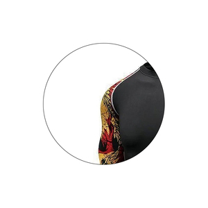 Ropa deportiva para gimnasio, camisetas de compresión impresas digitales para hombres y camisas transpirables ligeras de protección contra sarpullidos para hombres - Product Image 4