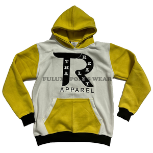 Sweats à capuche 100% coton colorés de haute qualité logo personnalisé uni épais poids lourd surdimensionné sweats à capuche thermiques pull sweats à capuche vierges - Product Image 2