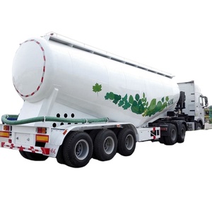 รถกึ่งพ่วงบรรทุกซีเมนต์แบบไซโล 3 เพลา ขนาด 30-45 คิวบิกเมตร บรรทุกได้ 50 ตัน สำหรับขนส่งผงปูนขาว - Product Image 5