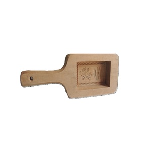 Paleta de mantequilla de madera maciza diseño superior personalizado paleta de mantequilla de madera de boda de calidad superior a precio barato - Product Image 1