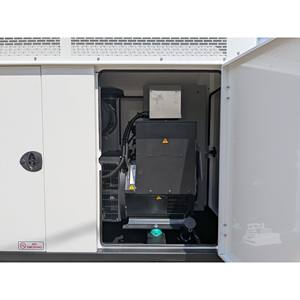 Alternateur monophasé silencieux 100 kW 2025 Leroy Somer à démarrage automatique avec sortie 220V/110V, châssis ouvert - Product Image 1