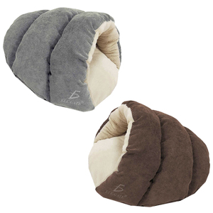 Cuccia Moderna Piccola per Cani e Gatti Taglia M 46cm X 56cm X 30cm in Materiale PP Fleece Rimovibile con Stampa Animalier per il Sonno - Product Image 2