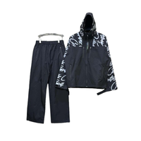 Chándal personalizado chándal de nailon con cremallera traje cortavientos chaqueta con cremallera conjunto con capucha a prueba de viento 100% conjunto corto de nailon