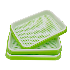 Plateau en plastique ménage serre <span class=keywords><strong>bassin</strong></span> d'eau germer plateau de semences de légumes - Product Image 1