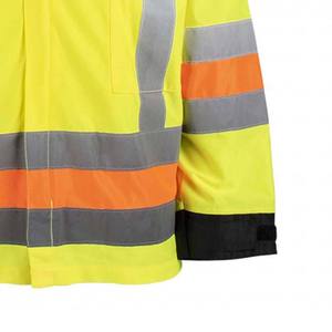 Veste de sécurité de haute qualité en gros Veste de sécurité réfléchissante de sécurité avec logo personnalisé - Product Image 4