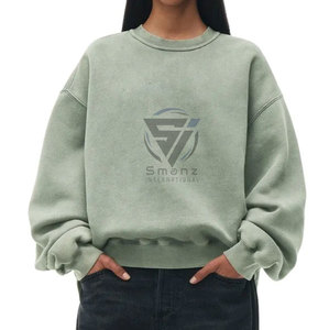 Sweat à capuche unisexe de haute qualité en tissu éponge 100% coton, doublé, respirant, 430 g/m², impression puff sur le devant, logo hip-hop, décontracté - Product Image 2