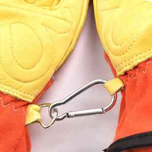 Safety Firefighting Work Glove Cotton Fireproof Protective Fireman Glove for <b>Welding</b> <b>Clothing</b> - Product Image 3