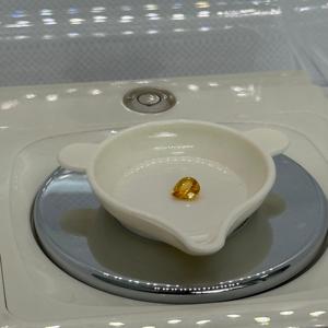 Vente en gros de pierres précieuses traitées thermiquement de qualité supérieure à facettes en saphir jaune naturel - Product Image 2