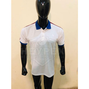 เสื้อผ้ากีฬากอล์ฟผู้ชายผ้าฝ้าย100% สำหรับโปโลเสื้อยืดแฟชั่นพิมพ์ลายน้ำหนักผ้า200กรัม - Product Image 1