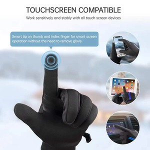 Gants de cyclisme antidérapants de haute qualité pour hommes Meilleurs matériaux-Cuir et polyester Prix compétitifs - Product Image 6