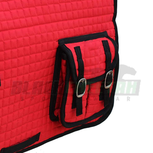 Nuevo diseño cómodo deporte al aire libre equitación caballo de salto acolchado sillín inglés PAD con bolsillos - Product Image 4