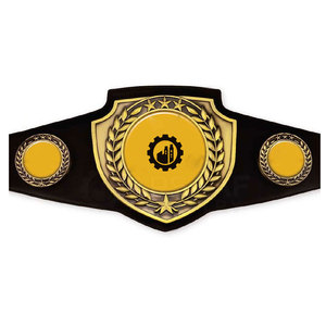 Premium Lightweight Leather Boxing & <b>Wrestling</b> Championship Belt for Martial Arts Competition - Product Image 1