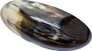 ชามสลัดสำหรับตกแต่งรูปเขาควายธรรมชาติขนาดใหญ่พร้อมรูปทรงโค้งธรรมชาติสำหรับการแสดงห้องนั่งเล่นริมชายฝั่ง - Product Image 3