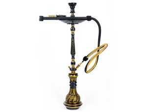 Farida Mesala Luxury Hookah/Shisha Hecho de material de latón duradero - Product Image 5