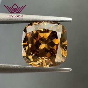 เบาะรองนั่งดัดแปลง3.12ct ตัดยอดเยี่ยมแฟนซีสีน้ำตาลเหลืองเข้ม SI1ได้รับการรับรอง IGI เพชรธรรมชาติสำหรับการทำเครื่องประดับ - Product Image 1