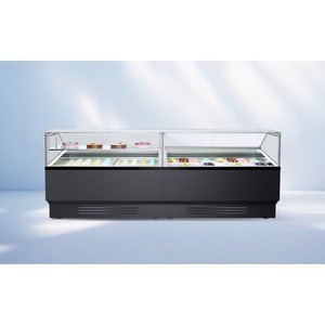 ตู้โชว์ไอศกรีมและขนมอบแบบมีระบบระบายอากาศคุณภาพสูง FRAMEC ขนาด 22x5 ลิตร ช่องแช่ 2006x963x1287 มม. ตู้แช่เชิงพาณิชย์ - Product Image 2