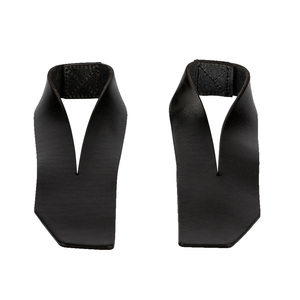 Vente en gros logo personnalisé sangles antidérapantes de levage de puissance 100% sangles de poignet d'haltérophilie en coton personnalisé de haute qualité - Product Image 2